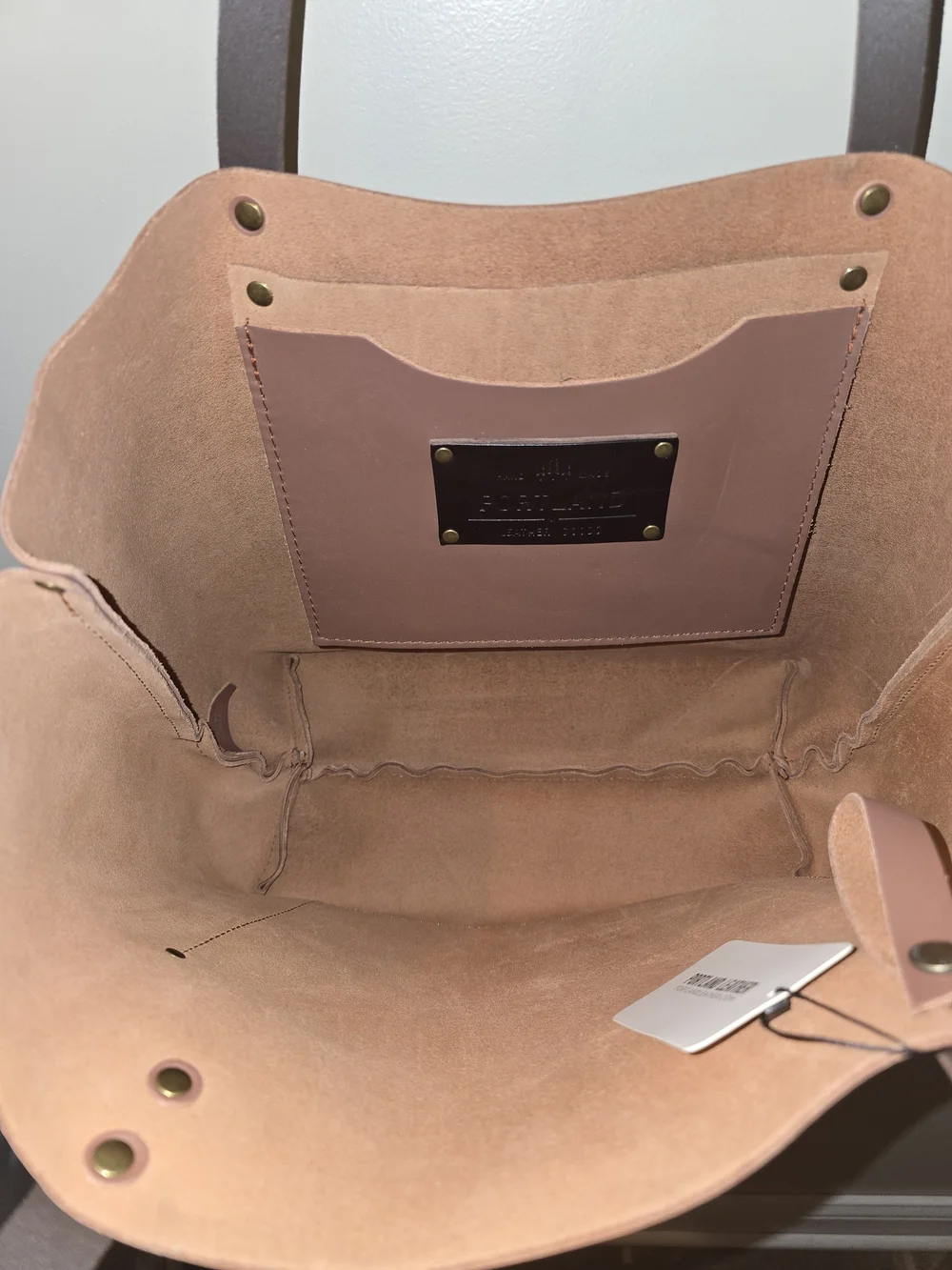 🔥 NWT Portland Leather Large Classic Tote In The Color Sunkissed